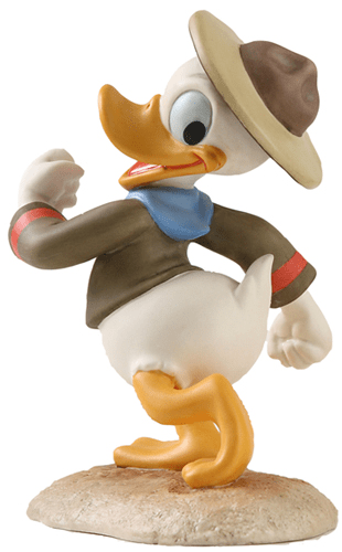 生産終了品】WDCC ディズニー ドナルド Basic Training