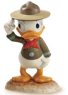生産終了品】WDCC ディズニー ドナルド Basic Training