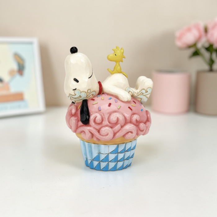 スヌーピーと食べ物のフィギュア - アートギャラリーエドム